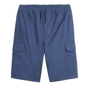NAUTICA BOYS PULL-ON CARGO SHORTS - BLUE SIZE 7 (NEW WITH TAGS) A12